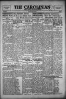 The Carolinian [April 21, 1923]