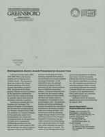 Bloodline [UNCG School of Nursing newsletter, 1994]