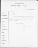 General correspondence applications Mc 1903