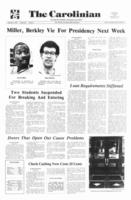 The Carolinian [September 3, 1981]
