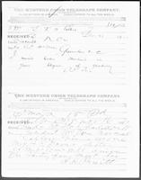 Telegrams 1899