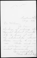 General Correspondence B-Bo 1896