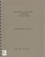 UNCG School of Nursing annual report, 1982-1983