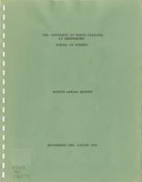 UNCG School of Nursing annual report, 1969-1970