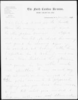 Correspondence of Dr. & Mrs. McIver 1904