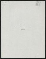 Annual Report, 1980-1981