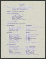 Membership lists, 1956-1962