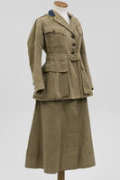 Woman's World War I miltary skirt