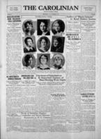 The Carolinian [November 6, 1930]