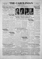 The Carolinian [November 13, 1930]