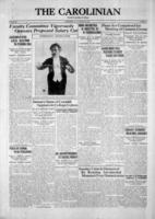 The Carolinian [January 22, 1931]