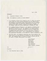 Memorandum to Chancellor William E. Moran from the Committee to Advise on Station WUAG-FM, May 2, 1980