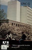 The University of North Carolina at Greensboro student handbook 1980-1981