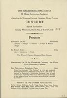 The Greensboro Orchestra concert