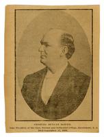 Charles Duncan McIver scrapbook, 1906