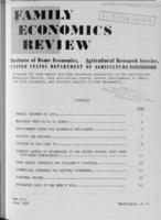 Family Economics Review [Jun. 1958]