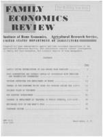 Family Economics Review [Jun. 1960]
