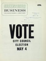 Greensboro business [April 1965]