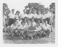 WAC softball team at MacDill Airfield, Florida
