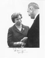 Irene Parsons and Lyndon Johnson