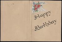Birthday card from Annie Pozyck to her mother