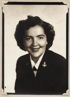 Portrait of Marian "Mac" McBurney Kilgore in WAVES uniform