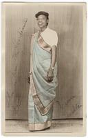 Jean Fasse in Indian dress