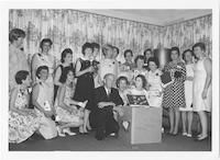 Nurses at party, June 1967