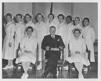 Navy Nurse Corps indoctrination class