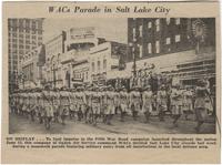 WACs parade in Salt Lake City