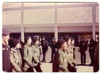 Air Training Officers at Air Force Academy, Morning Drill