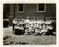 Platoon of WAVES members at Iowa State Teachers' College in Cedar Falls, Iowa