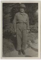 Marie Mason in field work uniform