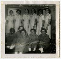 Dolores Hamrick and fellow Women Marines