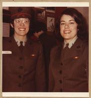 Linda Lacy and 1st Lt. Vickie Blake