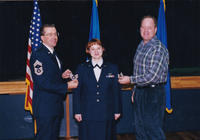 Cherise Miller-March's promotion to staff sergeant
