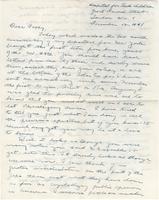 Letter from Eleanor K. Peck to Poppy