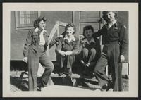 Four Women Airforce Service Pilots (WASP) members, 1944