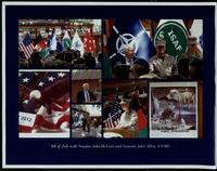 Fourth of July with Senator John McCain and U.S. Marine Corps General John Allen