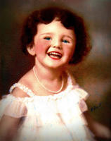 Potrait of Nell Smith Lutz as a child