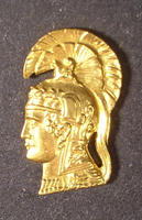 Women's Army Corps (WAC) Officer's insignia, Pallas Athene, circa 1940s-1950s