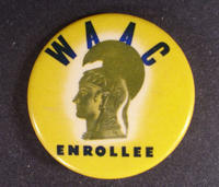 WAAC Enrollee Pin, circa 1942-1943