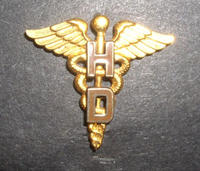 Army Medical Department Hospital Dietitian Corps insignia, circa 1940s