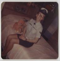 Airman First Class Cheryl Jester Poteat in summer uniform