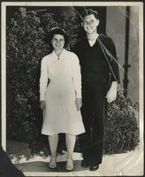 Irene A. Gepfert Mertz with unidentified male