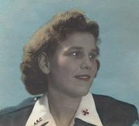 Bess Hambright Phifer in Red Cross uniform
