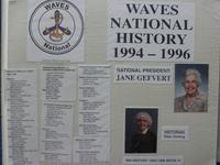 WAVES National history books 1, 2, and 3, Albums 16, 64, 66, 1994-1996