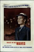 There's a man size job for you…enlist in the WAVES
