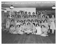 WACs in group shot, Fort Myers, Florida