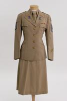Women's Army Corps khaki uniform